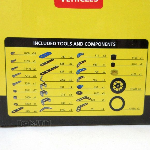 Stanley Jr. Multi Motorbike Mechanic Building Kit 139 Pieces 5-in-1 Motorcycle - Picture 3 of 4